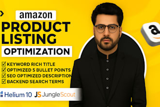 do amazon copywriting and listing optimization for higher ranking and sales