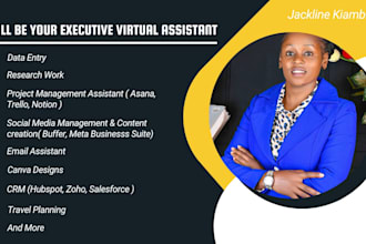 be your personal and administrative virtual assistant