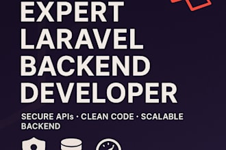 do backend on larvel