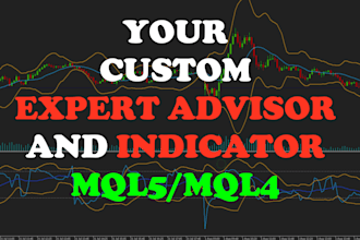 create indicator or expert advisor metatrader 5