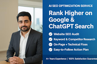 ai seo optimization to rank your website on google and chatgpt search