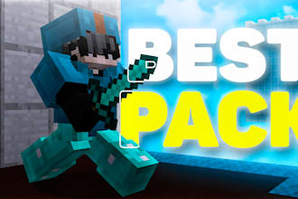 pro minecraft bedwars thumbnail high CTR