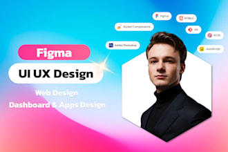 do figma website design, figma web page, website ui ux, website mockup