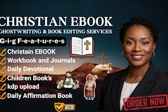 design and format your christian devotional, prayer journal, or workbook