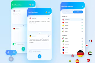 develop ai languages translator app ai voice translator app ai video translator