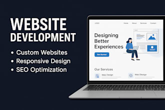 build or rebuild website, website development as full stack web developer