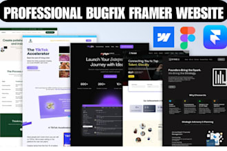 fix framer website, figma to framer, framer responsive, framer animation