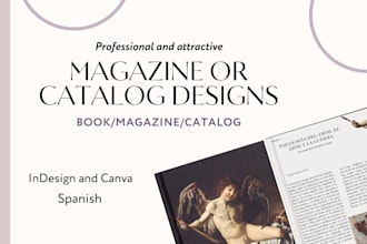 design your visually appealing magazine or catalog