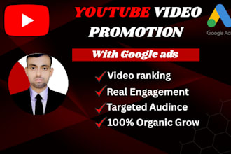 you tube advertising and run google ads