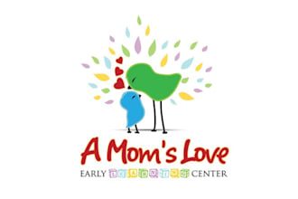 design extraordinary early learning center logo