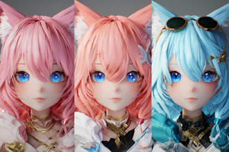 make cute vtuber models