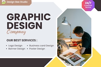 design unique business cards, banner and flex design