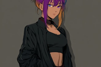 draw beautiful anime art