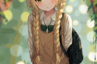 draw your character illustration with anime style for vtuber
