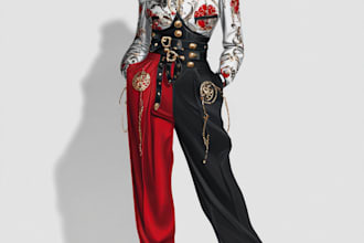 create fashion design and for your brand