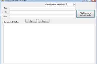send you a software to turn Your Facebook Fanpage into an arcade game website