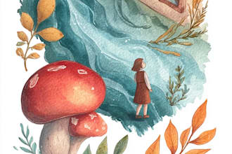 do a watercolor illustration