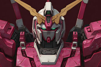 do mecha robot gundam illustrations