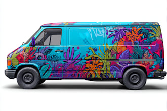 create custom car wrap designs, vehicle wrap design