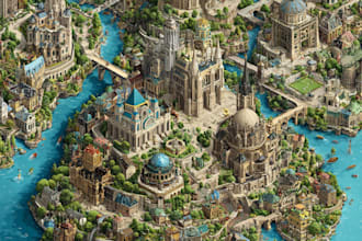 draw a fantasy map for your book