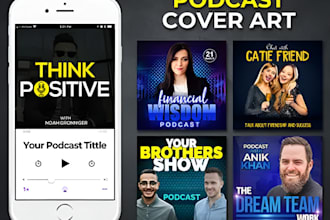 make podcast artwork, podcast cover art, podcast cover design