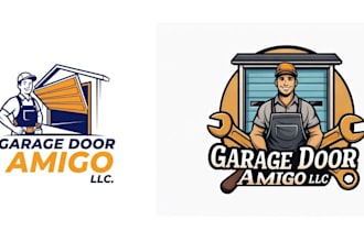 do professional garage logo