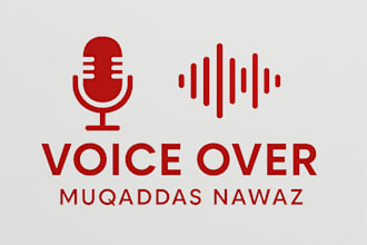 record a professional urdu voice over