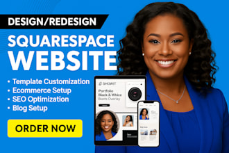 build squarespace website redesign fix squarespace update squarespace website