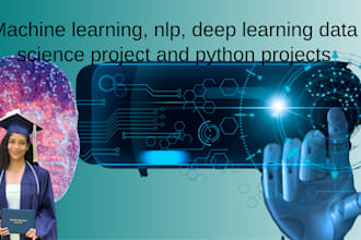 do machine learning, deep learning, nlp and python data projects