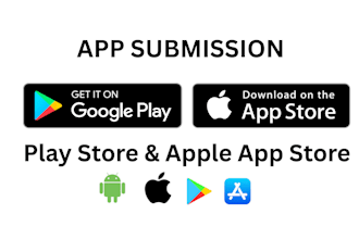 publish ios and android app on apple app store and google play store