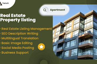 real estate property listing and translation