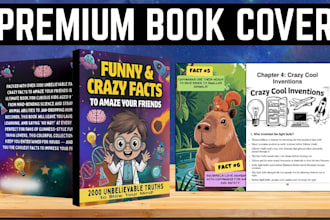 create an illustrated fact book for curious kids