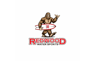 design surfing redwood water sports logo