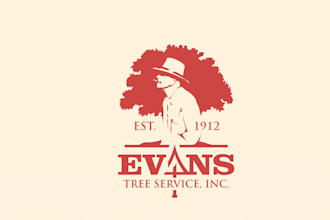design top quality wonderful tree service logo