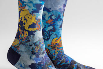 design custom and unique socks design