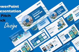 design professional powerpoint presentation and PPT slides