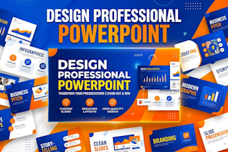 design professional powerpoint presentation and PPT slides