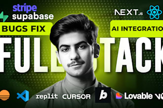 fix and complete lovable replit base44 bolt new v0 code with ai api integration