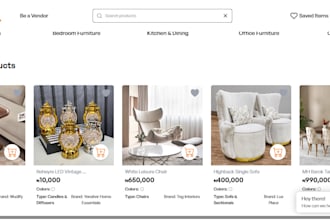 design a profitable home decor shopify store, furniture or interior website