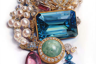 design fashionable jewellery and collections for you