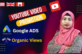 do USA youtube channel promotion and video promotion