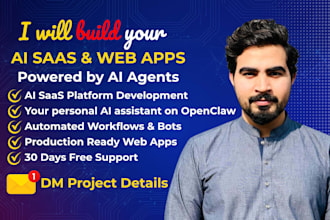 build ai saas platform, web app development and gpt integration