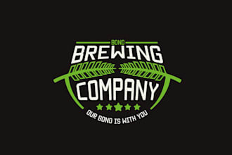 design fantastic home brew shop brewery logo
