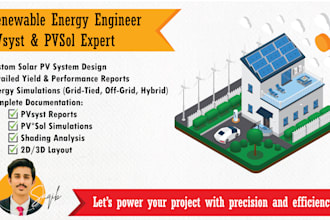 model and simulate solar pv projects using pvsyst and sketchup