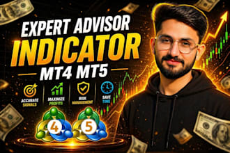 create or modify mt4 mt5 indicator or expert advisor ea