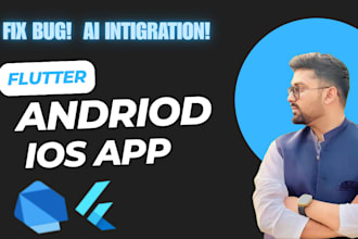 build custom mobile apps using flutter and dart for android and ios