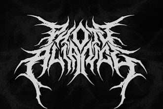 design your killer black metal logo for your project