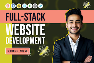build or rebuild website, website development as full stack web developer