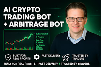 develop a high frequency ai crypto trading or arbitrage bot for binance, kucoin