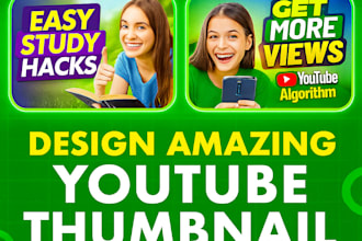 design eye catching youtube thumbnails that promote ideas